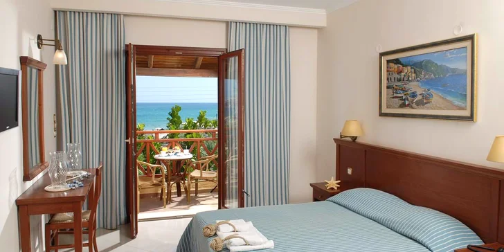 4* dovolená v oblíbeném letovisku Stalida: krásný resort u pláže, aquapark a animátoři