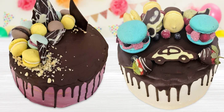 Skvělé dorty z bezlepkové cukrárny: s máslovým, borůvkovým či mascarpone krémem