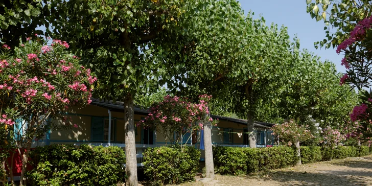 Týden ve 4* kempu na italské Palmové riviéře: vybavené bungalovy, sportovní vyžití i animační programy