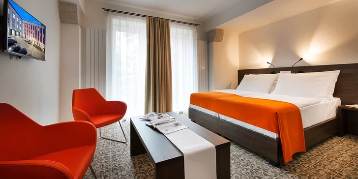 4* pobyt v Jihlavě: snídaně i večeře, wellness, masáž i návštěva zoo či aquaparku