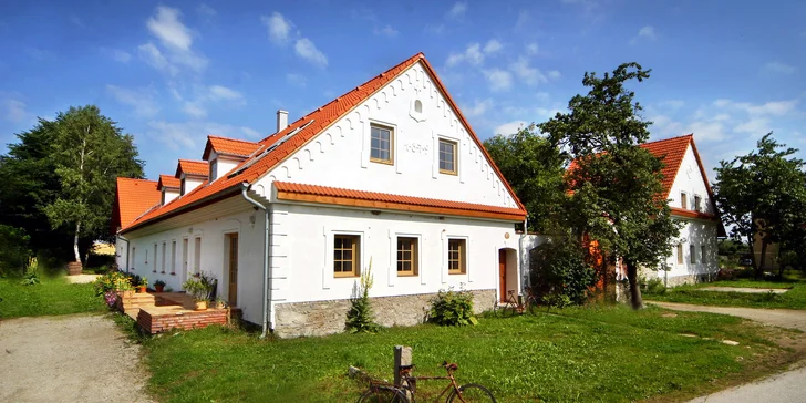 Pobyt v jižních Čechách až pro 4 osoby: snídaně i tvoření ve výtvarné dílně