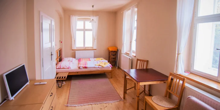 Pobyt ve vybaveném apartmánu na pomezí Českého středohoří a Kokořínska