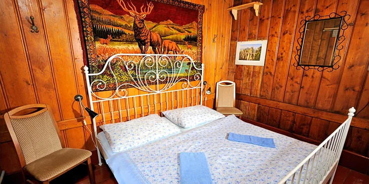 Dovolená v lesích Českého Švýcarska: pobyt s polopenzí v apartmánech či pokojích horské chaty