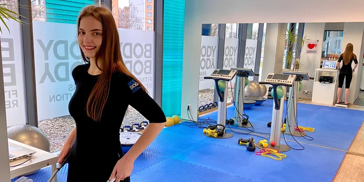 EMS cvičení pro 1 i 2 osoby: úvodní hodina i permanentka až na 10 tréninků