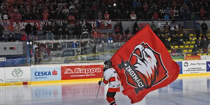 Generálka před play-off: klasická i VIP vstupenka na poslední zápas sezóny HC Orlů Znojmo