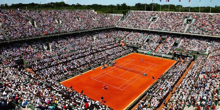 Letecký zájezd na French Open: vstupenka na turnaj a 2 noci v hotelu se snídaní