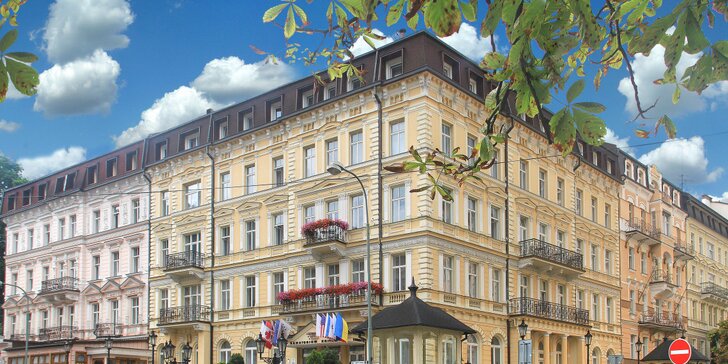 Relaxační pobyt v Karlových Varech: polopenze a lázeňské procedury