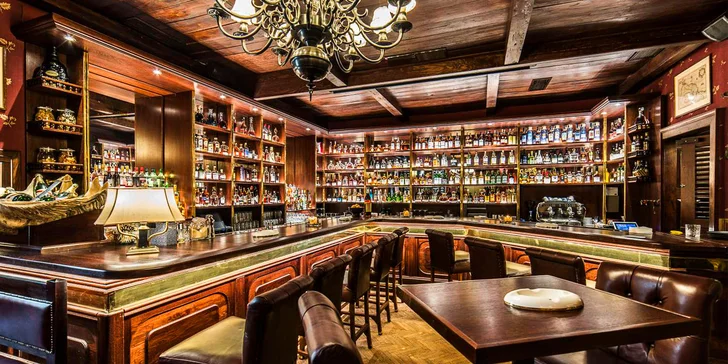 Voucher na 500, 1000 či 2000 Kč do cigar baru Cohiba Atmosphere: prémiový alkohol i koktejly