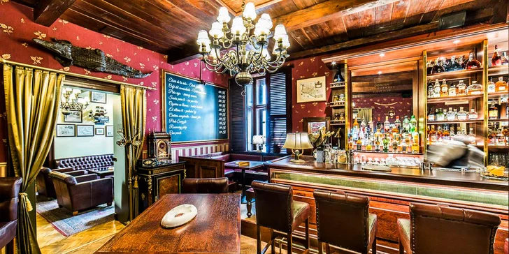 Voucher na 500, 1000 či 2000 Kč do cigar baru Cohiba Atmosphere: prémiový alkohol i koktejly