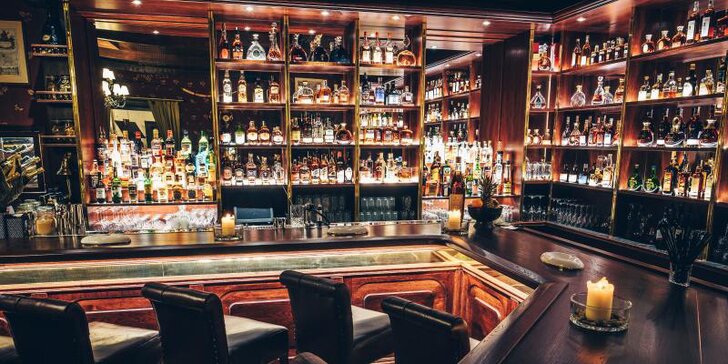 Voucher na 500, 1000 či 2000 Kč do cigar baru Cohiba Atmosphere: prémiový alkohol i koktejly