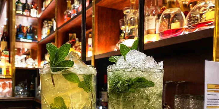 Voucher na 500, 1000 či 2000 Kč do cigar baru Cohiba Atmosphere: prémiový alkohol i koktejly