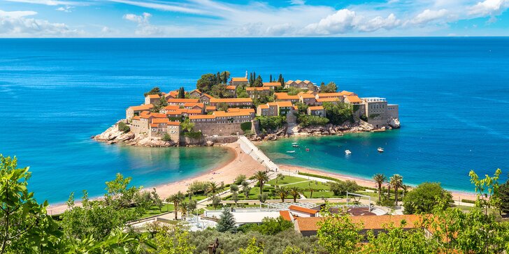 Zájezd do Černé Hory: 3 noci v hotelu, poznávací program i koupání v Jaderském moři
