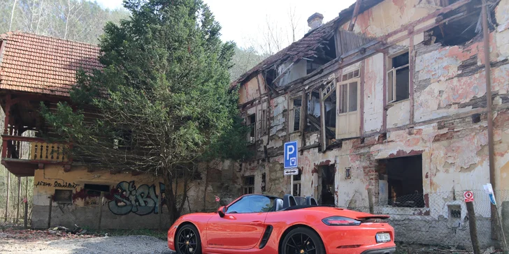 20–120 min. řízení nového Porsche 718 a Mustangu GT 5.0 Cabrio