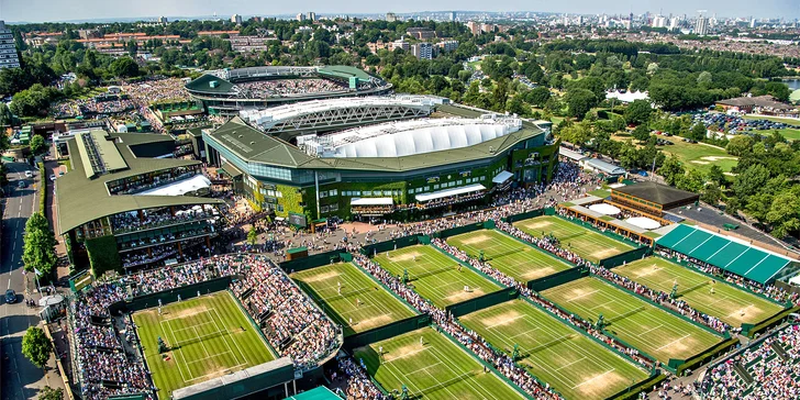 Letecký zájezd na Wimbledon: vstupenka na centrální dvorec a 2 noci ve 4* hotelu vč. snídaně