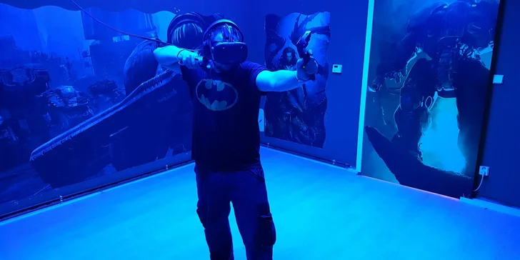 Hodina virtuální reality s HTC Vive nebo Oculus Rift až pro 3 hráče