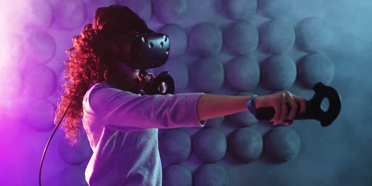 Hodina virtuální reality s HTC Vive nebo Oculus Rift až pro 3 hráče