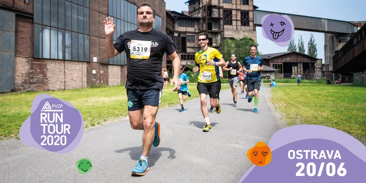 RunTour 2020 v Ostravě: 3, 5 nebo 10 km včetně Slevomat Run