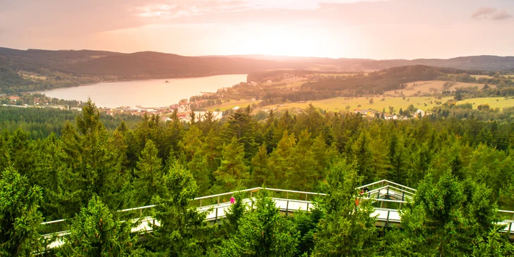 Aktivní dovolená v hotelovém resortu na Lipně pro cyklisty a turisty