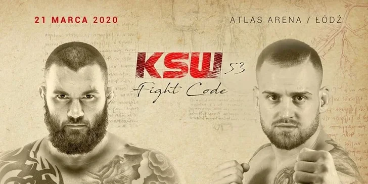 Galavečer MMA v Lodži 21. 3. 2020: vstupenka a doprava busem tam i zpět