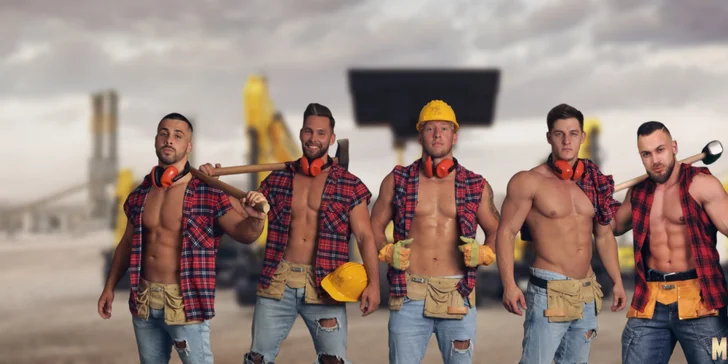 Užijte si 3hodinovou show plnou vymakaných těl: žhavé vystoupení pánské skupiny Men4Queen