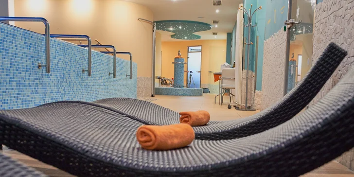 Relax a plná penze pro 2 ve Františkových Lázních: bazén, sauna, zábaly i solná jeskyně