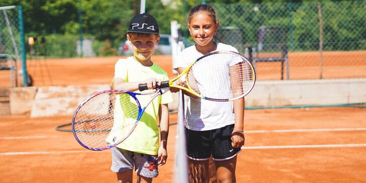 Letní 5denní příměstský tábor s tenisem v Praze pro děti ve věku 4–15 let