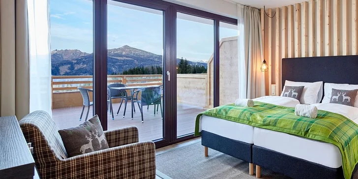 Na aktivní dovolenou do Rakouska: hotel přímo u vleků a neomezený wellness, až 4 osoby