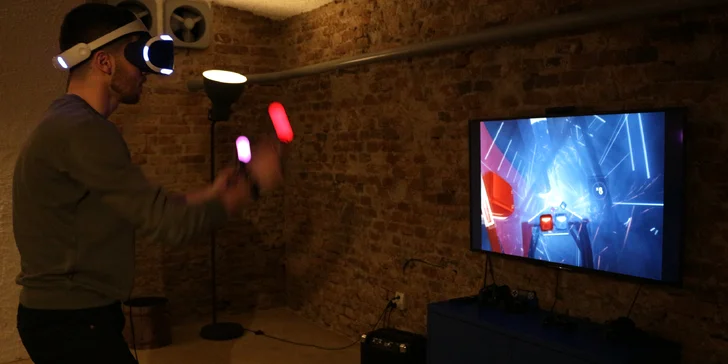 1 nebo 2 hodiny soukromé virtuální reality pro neomezený počet osob