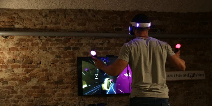 1 nebo 2 hodiny soukromé virtuální reality pro neomezený počet osob
