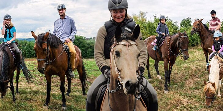 Den plný zážitků s koňmi: péče o ně, výcvik i projížďka krajinou