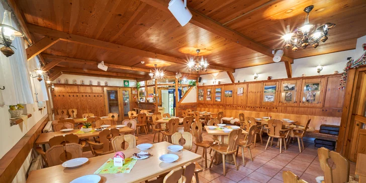 Pobyt s polopenzí a wellness v útulném penzionu Dolinka pod Královou holí