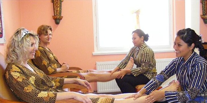 Thajská bambusová masáž ve Spa salonu na 60 minut