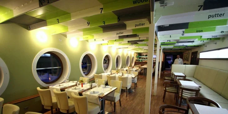 Romantická večeře na lodi GreenYacht pro dva