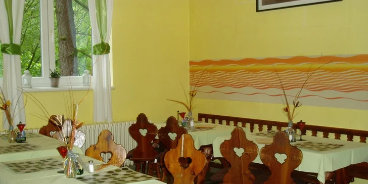 Ubytování na 3 dny pro 2 osoby  v Hotelu Sněžník  v malebném údolí pod Králickým Sněžníkem