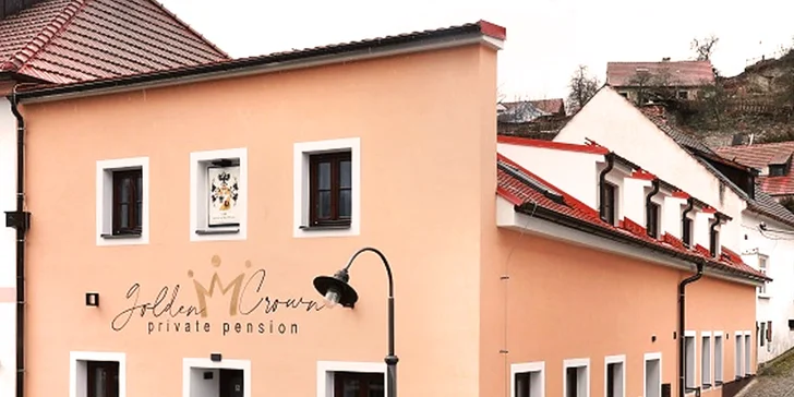 Krásy Českého Krumlova: zrekonstruovaný penzion u řeky a snídaně