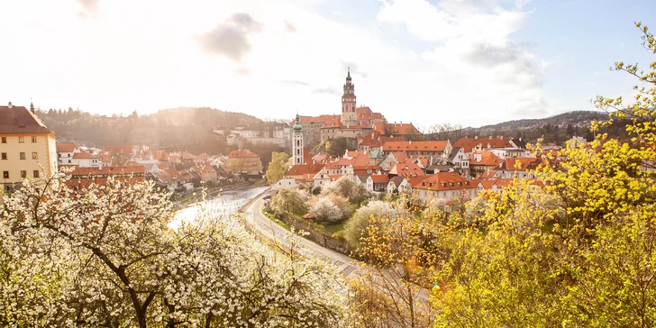 Krásy Českého Krumlova: zrekonstruovaný penzion u řeky a snídaně