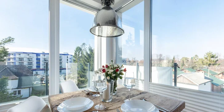 Baltské moře i na Vánoce a silvestra: elegantní apartmány a neomezený wellness