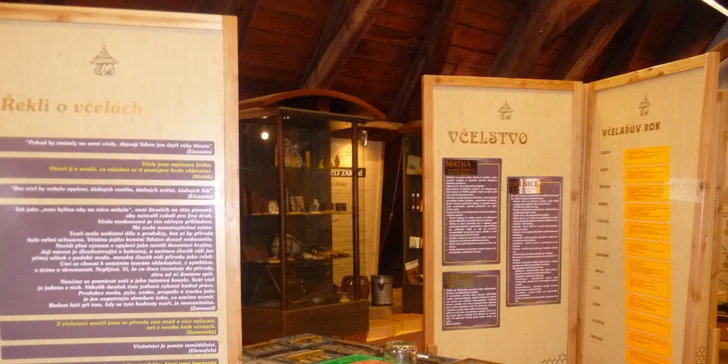 Vstupné do včelařského muzea pro děti i dospělé vč. výroby svíčky a luštění křížovky
