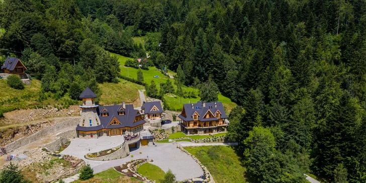 5* resort v polských Beskydech: pobyt až pro 8 osob se snídaní a vířivkou