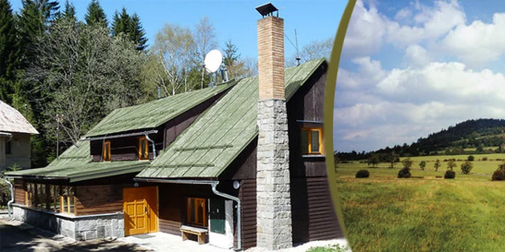 Pronájem luxusní chaty Papajucha pro 20 osob v Jeseníkách