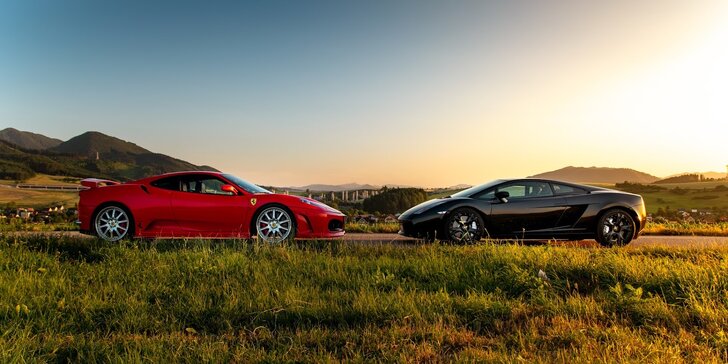 Zážitkové jízdy ve Ferrari, Lamborghini či Mercedes Benz: 15, 30, 45 i 60 minut