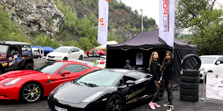 Zážitkové jízdy ve Ferrari, Lamborghini či Mercedes Benz: 15, 30, 45 i 60 minut