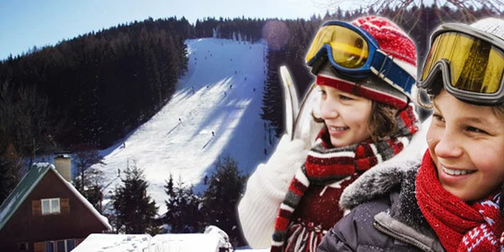 209 Kč za celodenní skipas do skiareálu Klepáčov. Skipas možný i na 3 a 5 dní. Krásné obloučky i rychlý šus a sleva 40 %!