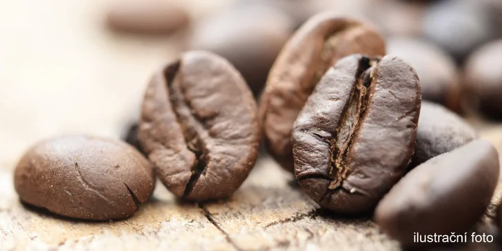 Tohle si vychutnáte: až 1 kg zrnkové kávy z Cafe del Gusto