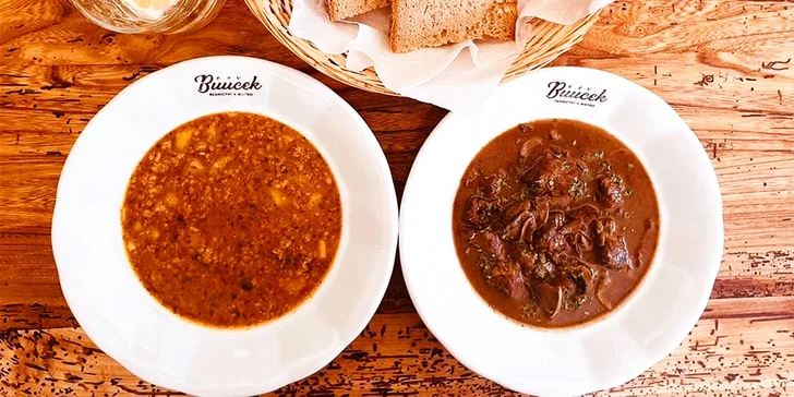 Degustace klobás, masa a uzenin pro dva v Řeznictví & bistro Bůůůček Praha
