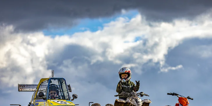 Adrenalinová jízda přírodou: jízda na čtyřkolce nebo motorce dle výběru