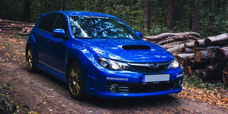 Staňte se jezdcem rally: jízda v Subaru Impreza WRX STi