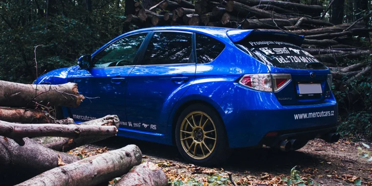 Staňte se jezdcem rally: jízda v Subaru Impreza WRX STi