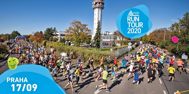 Startovné na RunTour 2020 v Praze s bonusy: 3, 5 nebo 10 km