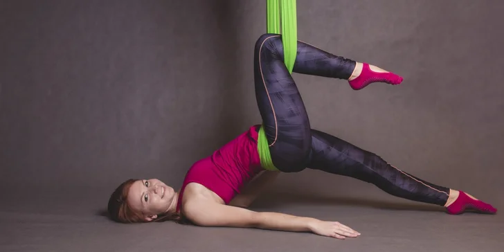 Lekce jógy i cvičení dle výběru: např. Jóga ve vzduchu®, Wheel Yoga® i Air Acro®
